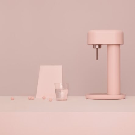 MySoda Ruby 2 ūdens karbonizators rozā krāsā