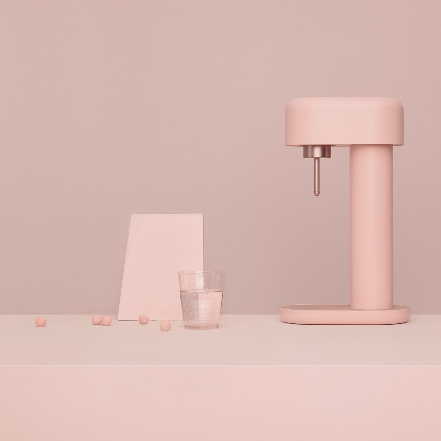 MySoda Ruby 2 ūdens karbonizators rozā krāsā Mysoda Ruby 2 Ūdens Karbonizators Rozā Krāsā