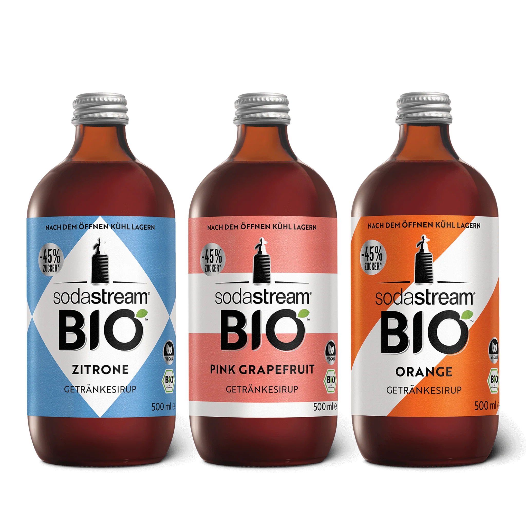 Sodastream sīrups Organiskie Sīrupi Sodastream, 3 Gab. - Image 1