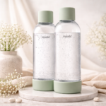 Dzirkstošā ūdens pudele MYSODA 1L, 2gab. Pigeon 