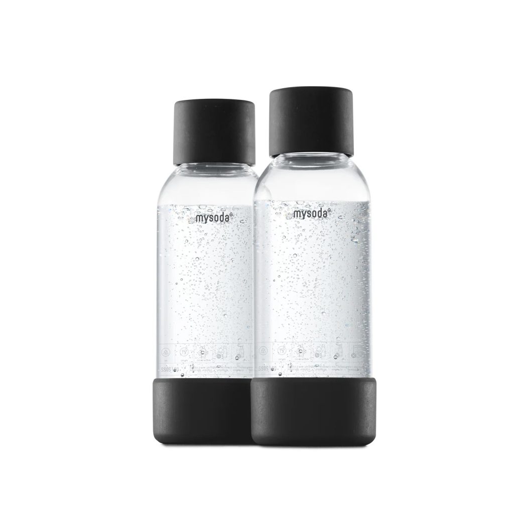 Dzirkstošā ūdens pudele MYSODA 0,5L, 2gab.